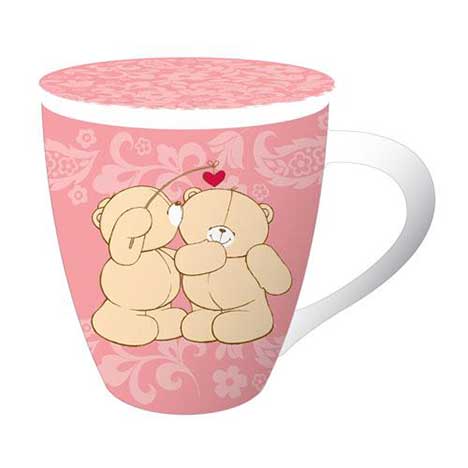 Forever Friends Love Mug with Lid